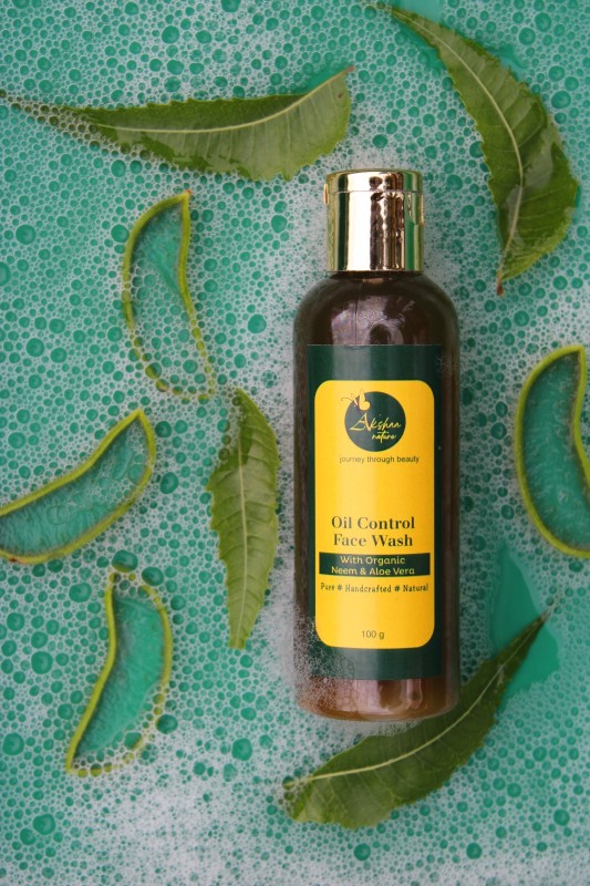 Akshaa Natural Neem And Aloe vera Face wash | Handcrafted – 100g