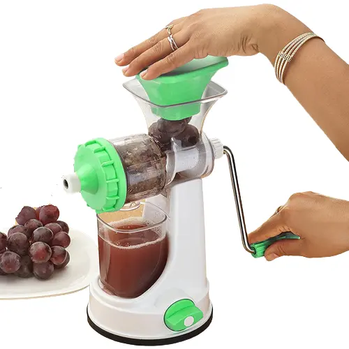 Manual fruit and vegetable juicer best sale