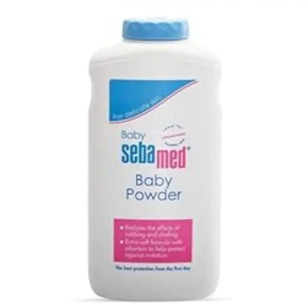 Sebamed Baby Powder 200 gm | Olive Oil, Allantoin | Keeps newborn’s skin fresh | absorbs sweat