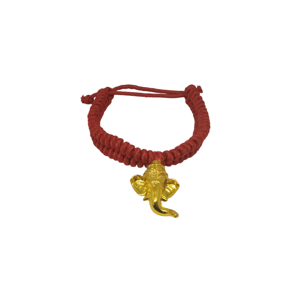 bracelet rakhi divine ganesh rope for men and women/ Bracelet  rakhi for brothers and friends /bracelet rope rakhi ganesh for men