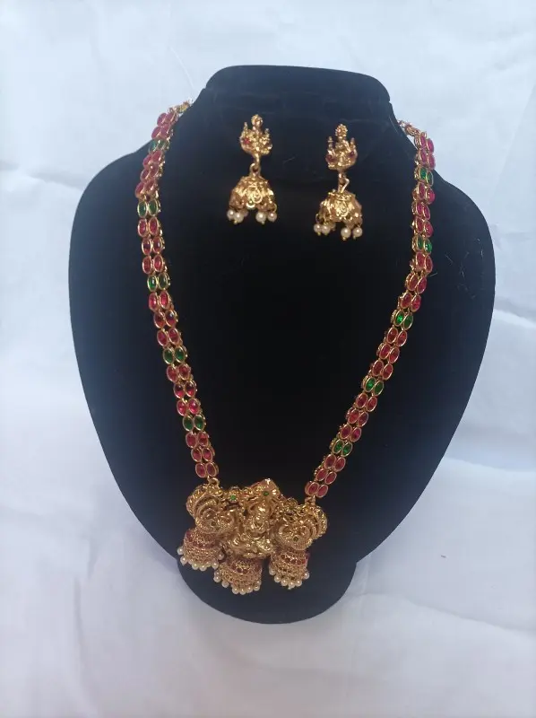 Haram set and earning kudan stone laxmi dalar