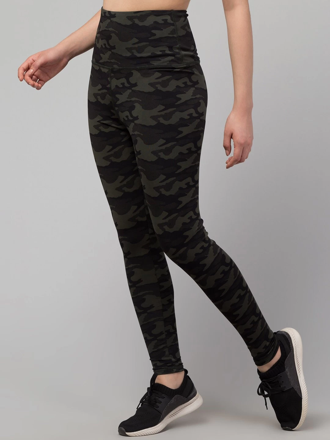 Latest Stylish High Quality Army Print Sport Wear/Printed Gym Tights/Printed Yoga Pant/Army Running Wear For Women's & Girls