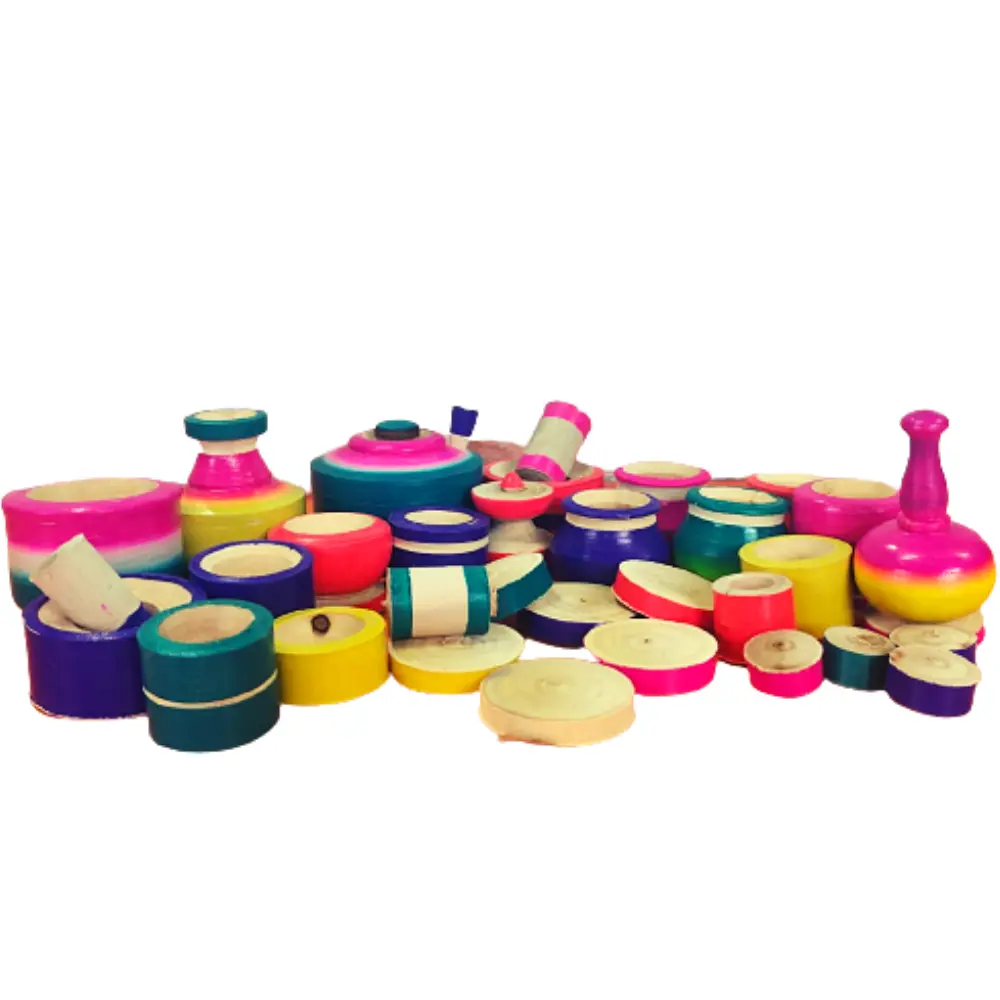 Eco-Friendly Traditional Miniature Kitchen Set | Sustainable & Realistic Play Kitchen Set