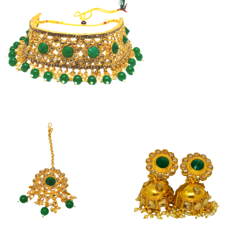 Kundan Choker Necklace set for Women and Girls | Trendy Stylish Choker Necklace set for Women and Girls | Jewel Accessory for Women and Girls