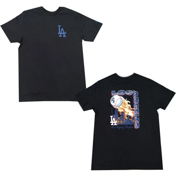Los Angeles Dodgers Graphic Tee – Retro Cartoon Slam Edition