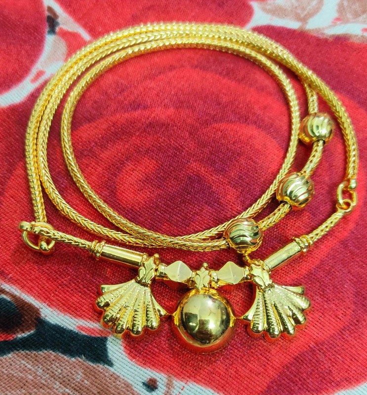 Traditional Mugappu Thali Chain 24 Inch