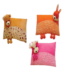 Soft Toy Pillow for Kids - Pack of 1 - 50cm - Random color will be send