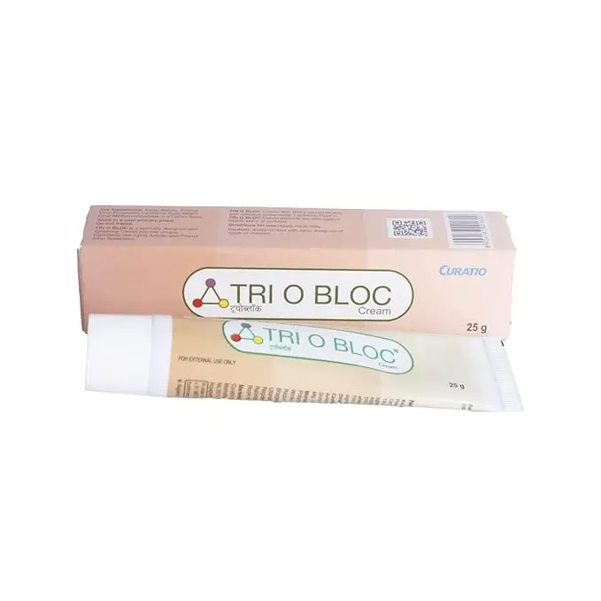 Skin Lightening Cream | Tri O Bloc 25g for Bright & Even Tone