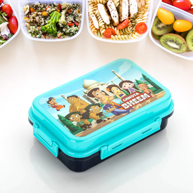 Kids Lunch Box - 4 Compartments, Insulated, Airtight, BPA-Free