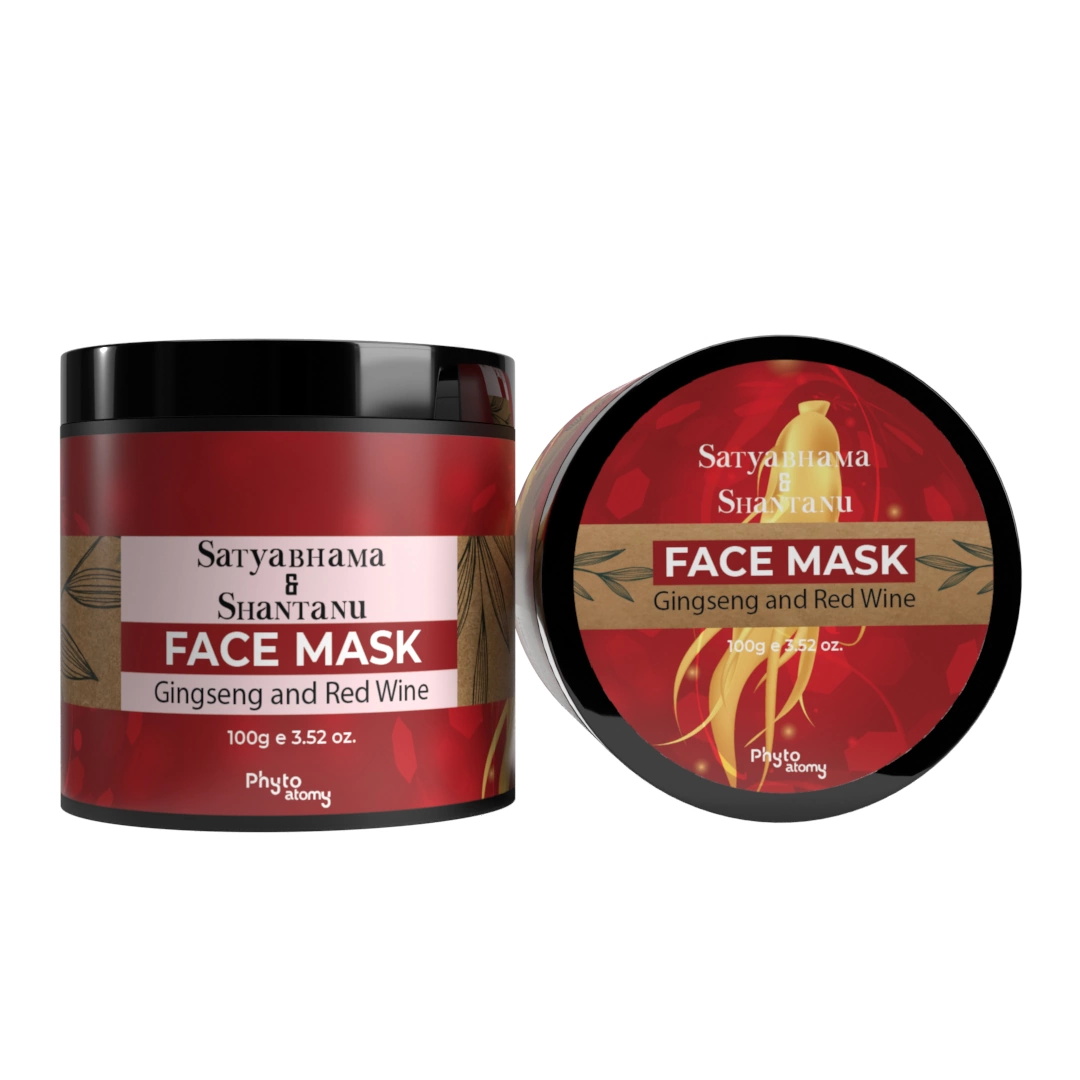 Ginseng Face Mask – Hydrating & Brightening Facial Treatment