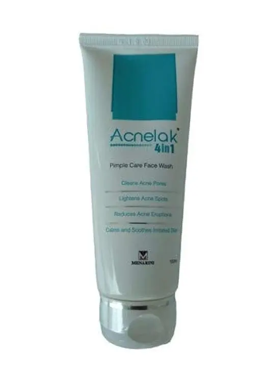 Acnelak 4 in 1 Pimple Care Face Wash 100 ml For Acne Prone Oily Skin Men, Women