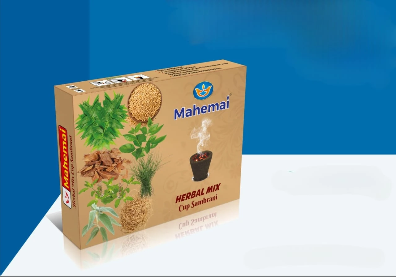 Mahemai Herbal Sambrani 12pc(Mooligai Sambrani)