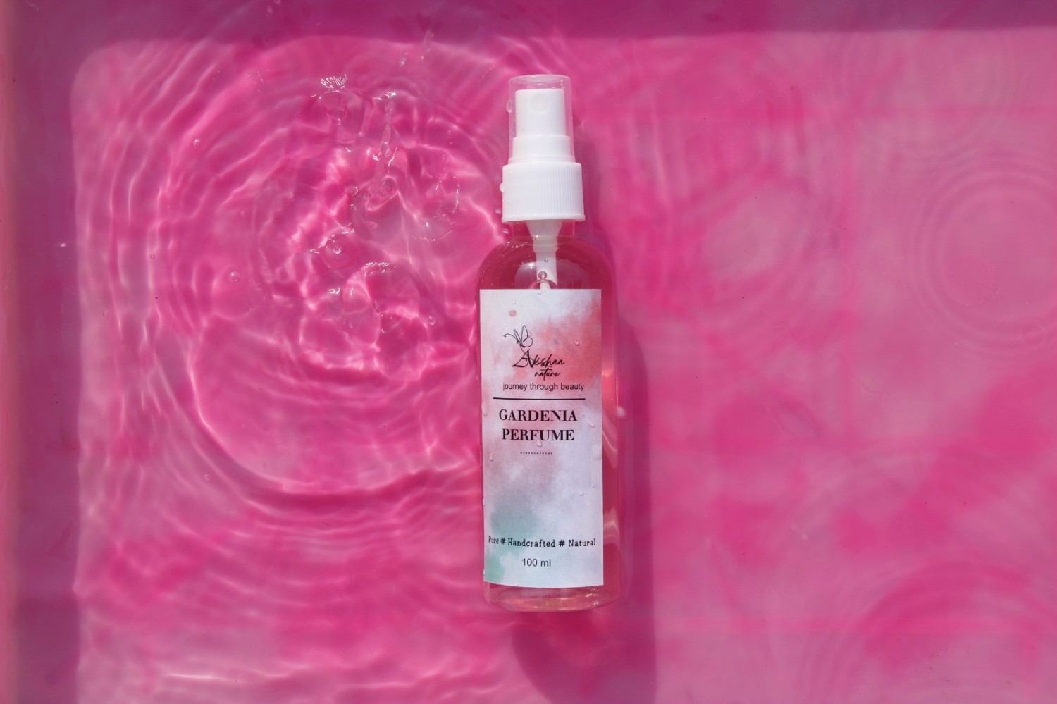 Akshaa natural Gardenia Perfume | Gardenia fragrance |Perfume For Men & Women | Handcrafted -100ml