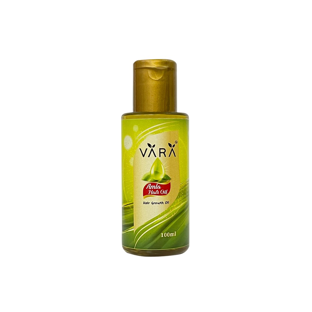 VARA Amla Hair Oil 100ml With Goodness of Hibiscus, Avocado, Vetiver, Onion, Curry Leaves, Fenugrek & Castor, 100ml