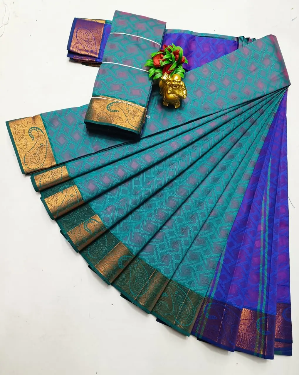 3D Embossed Saree