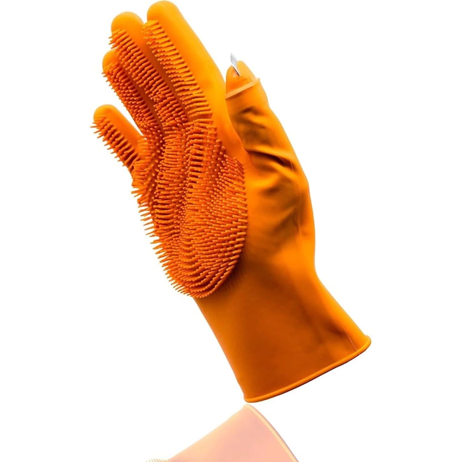 Silicone Gloves with Multi-Function Blade: Cut & Clean with Ease