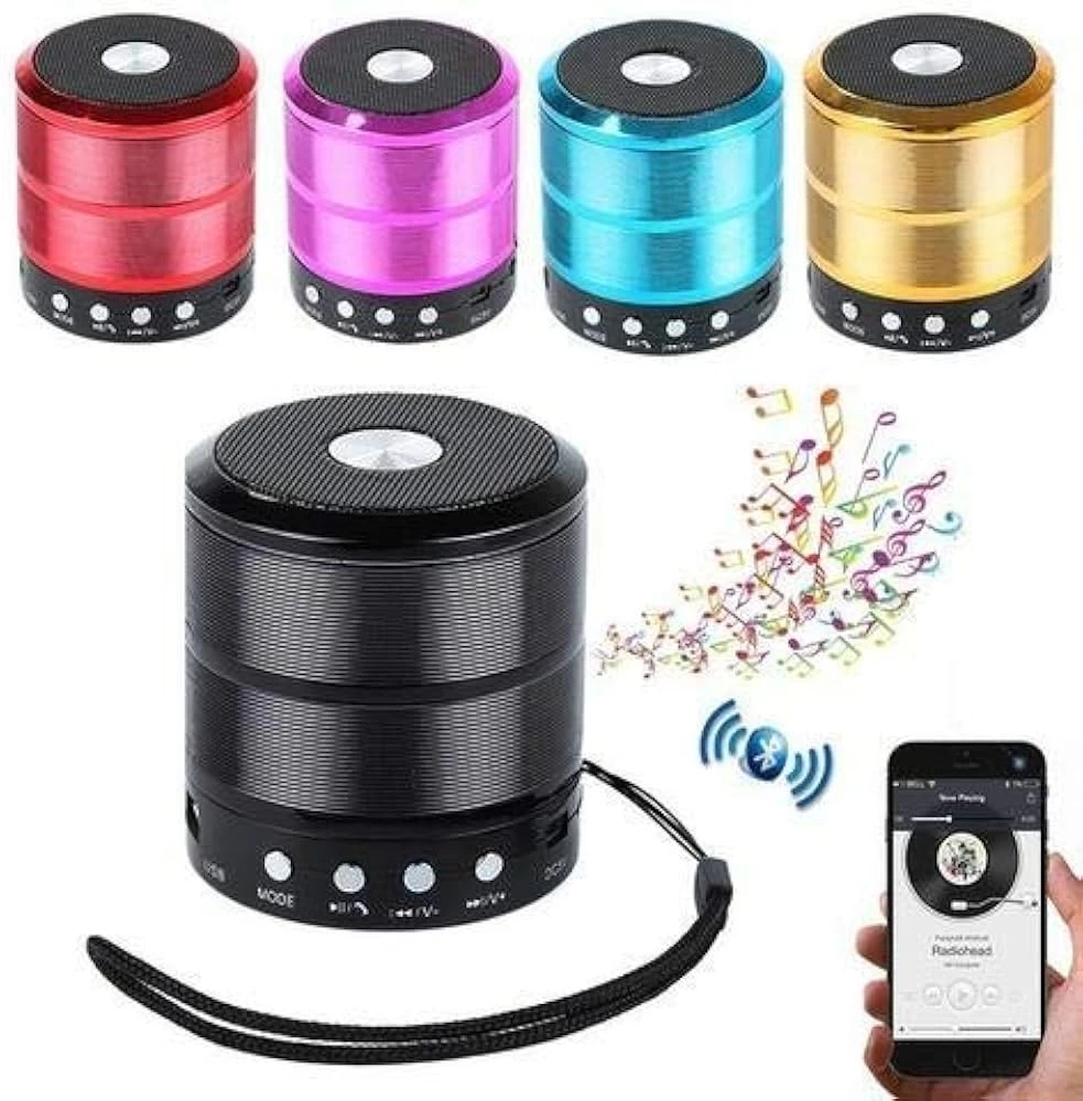 Ws-887 Wireless Bluetooth Outdoor Speaker (Mix Colour)