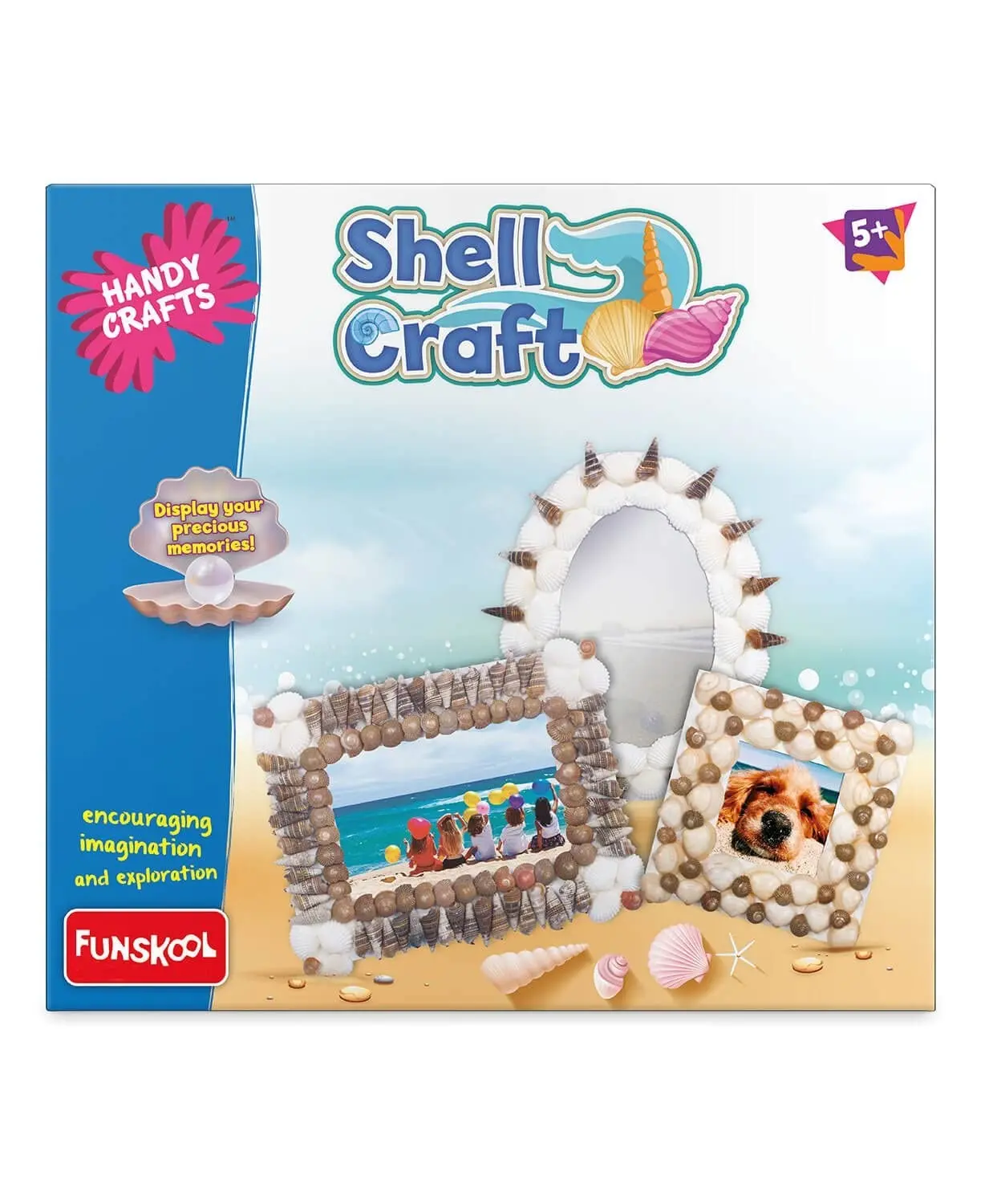 Handycrafts Funskool Style and Spa Kit Pamper Your Nails 7 Years Plus Art Kit