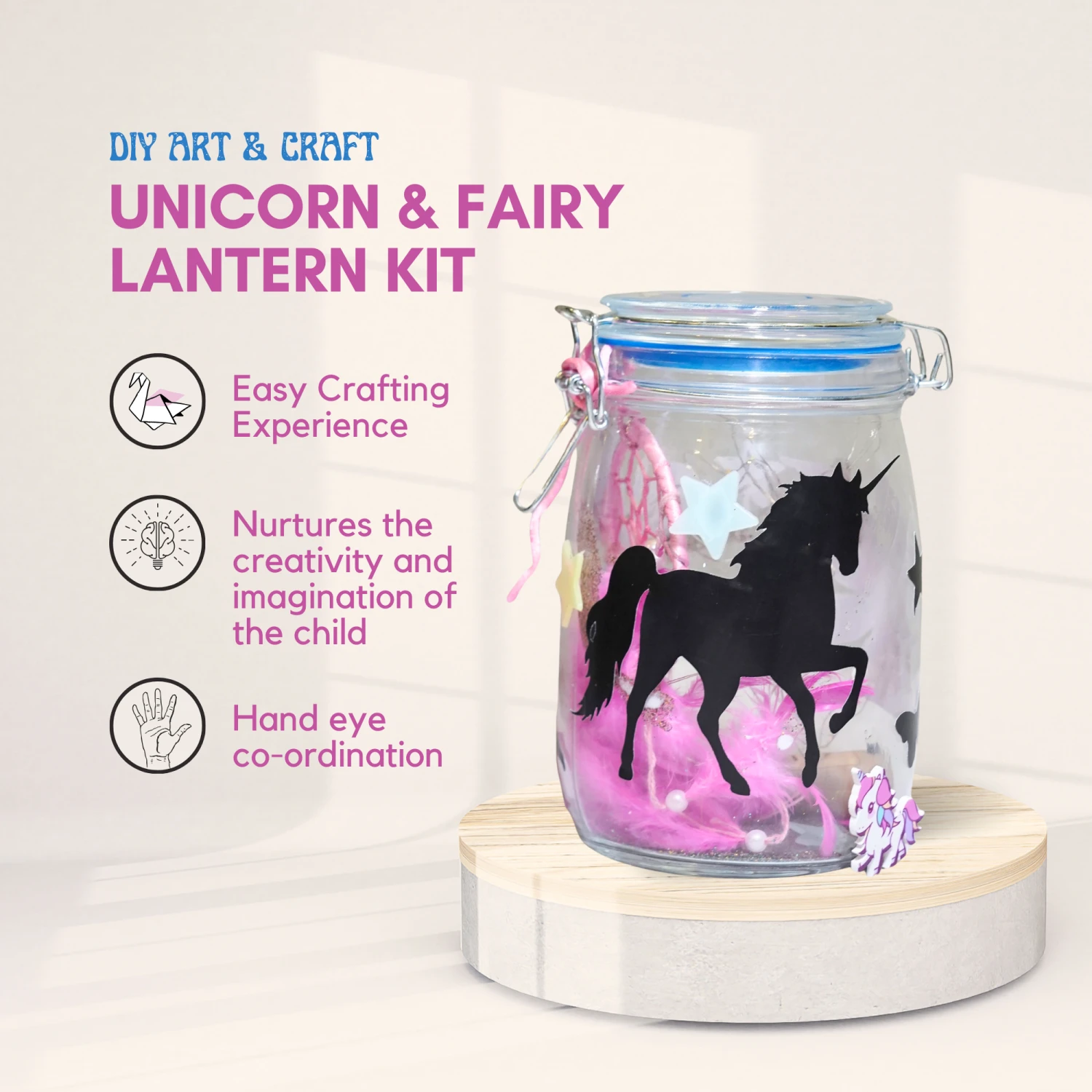 ilearnngrowDIY Unicorn Lantern