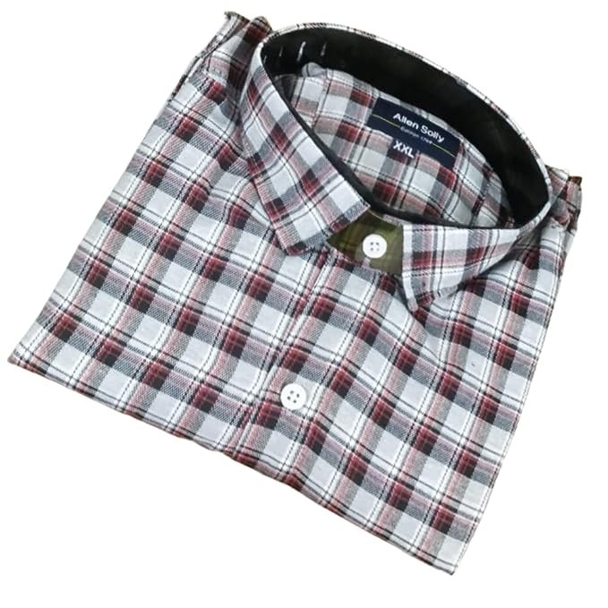 MK Fashion Men's Cotton Full Sleeves Checked Casual Shirt (XX-Large, Checked)