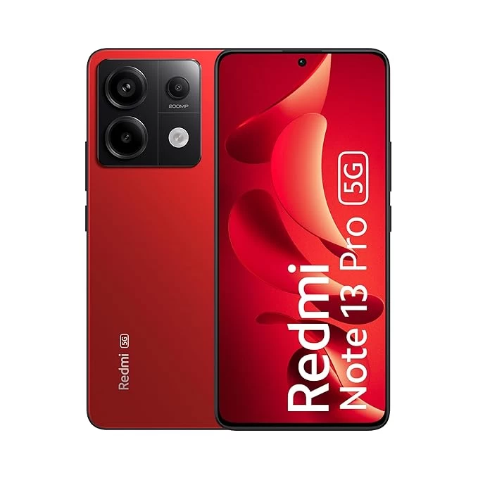 Redmi Note 13 Pro 5g Mobile 8 GB + 128 GB Scarlet Red