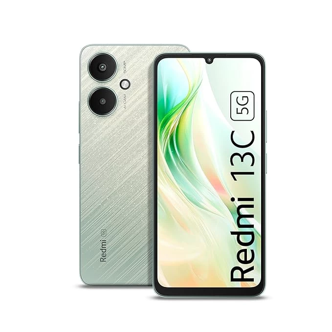 Redmi 13C 5g Mobile 6 GB + 128 GB Startrail Green