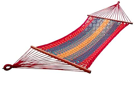 Mexican Multi Color Hammock with bars