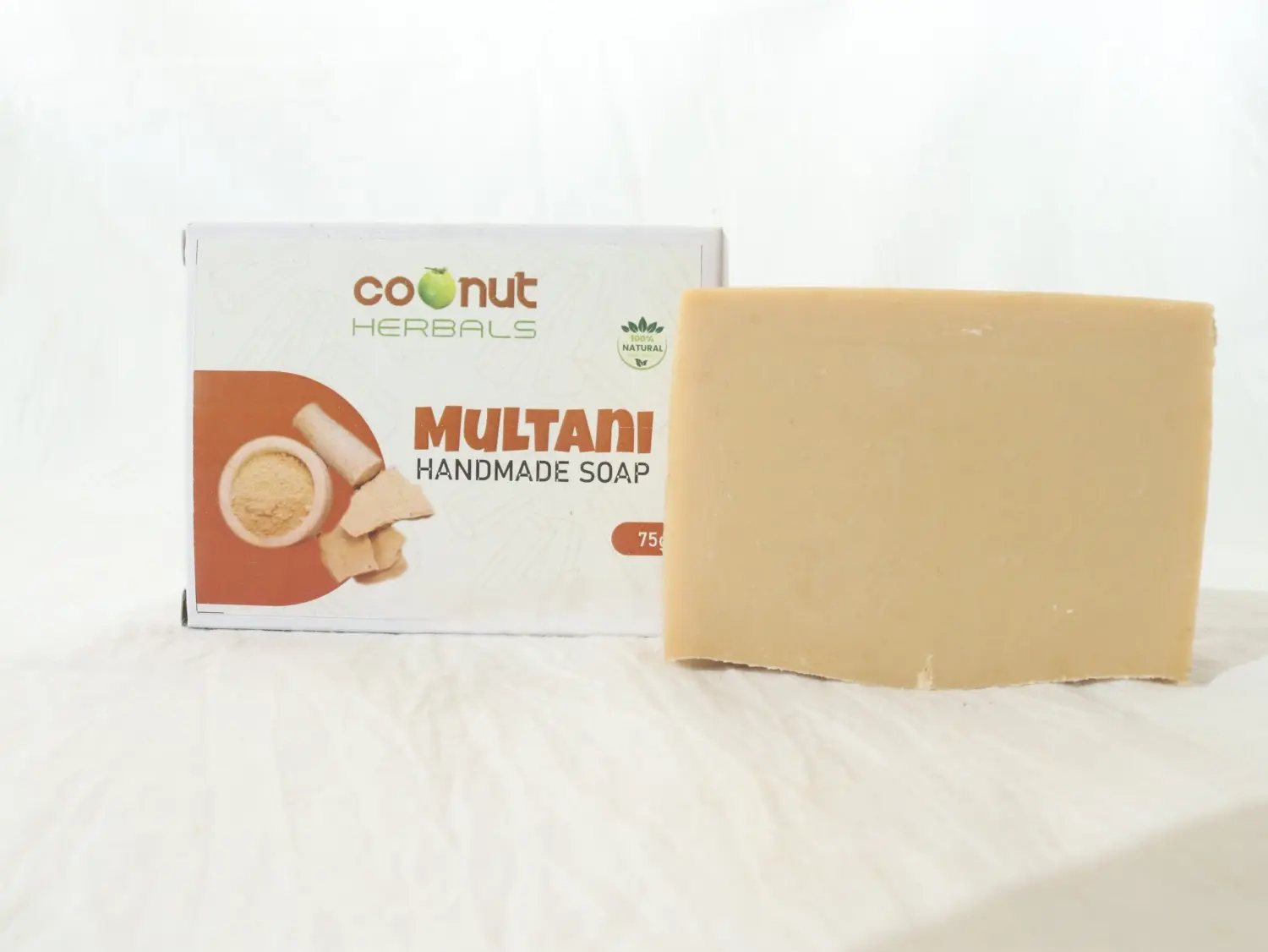 Conut Herbals coconut oil soaps Multhani mitti