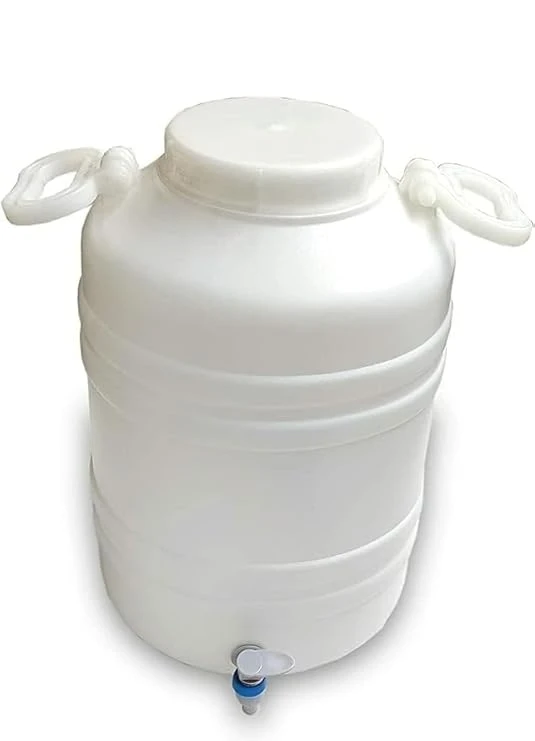 NV THULIGAL 25 LITS Empty Water CAN White CAN with TAP