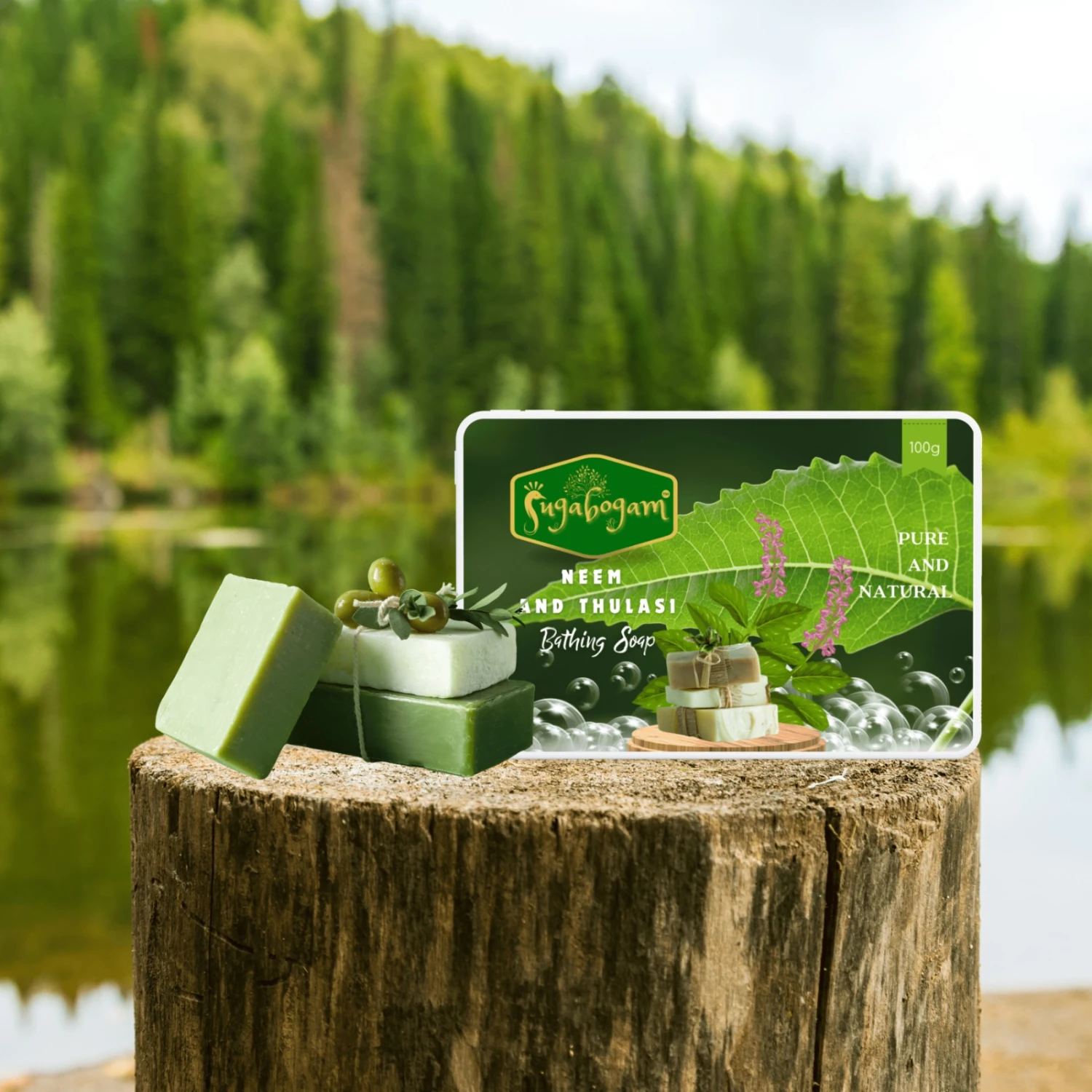 Neem & Thulasi Soap - 100g