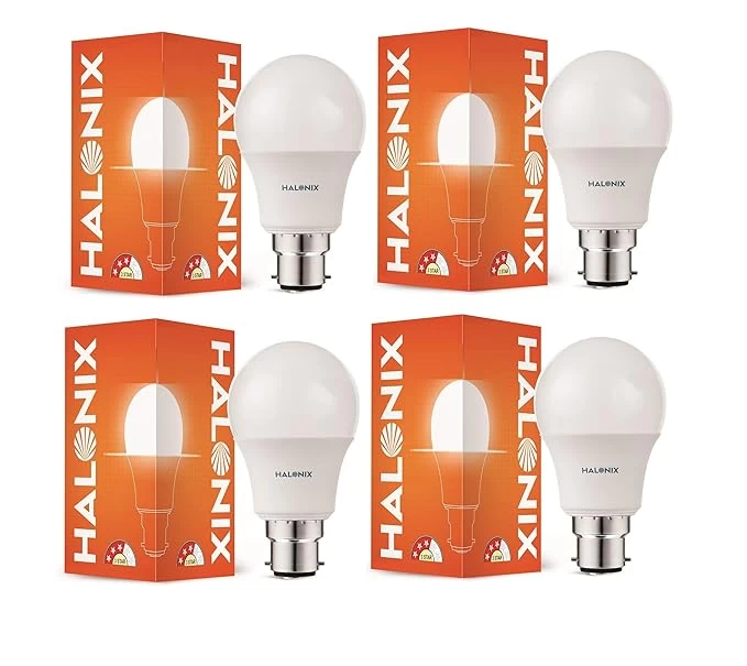 Halonix Led Bulbs: 2.9w B22, Cool White, Pack of 4