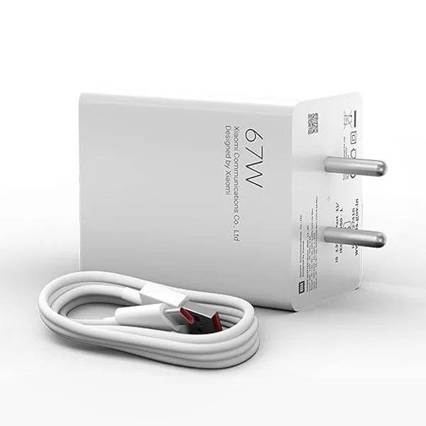 Mi/POCO 67W Sonic Charge Combo | Superfast 6A Type-C Charger | Adapter + USB-C Cable