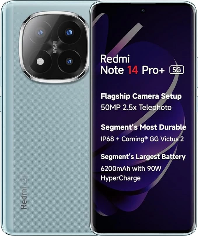 Redmi Note 14pro 5g Smartphone 8 Gb + 128 Gb , Spectre Blue