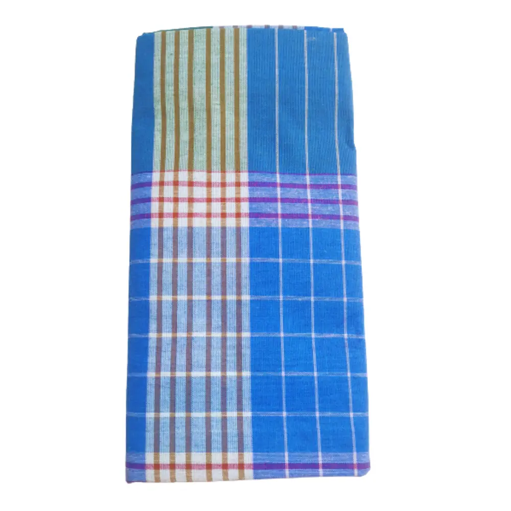 Men's Cotton Lungi 2m stitched