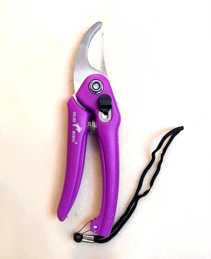 8 Inch Heavy Duty Plant Cutter For Home Garden Scissors, Plant Branch Cutter For Tree, Pruner Cutter Heavy Duty, Garden Tools For Home Gardening Scissors, Prunning Branch Cutter For Garden