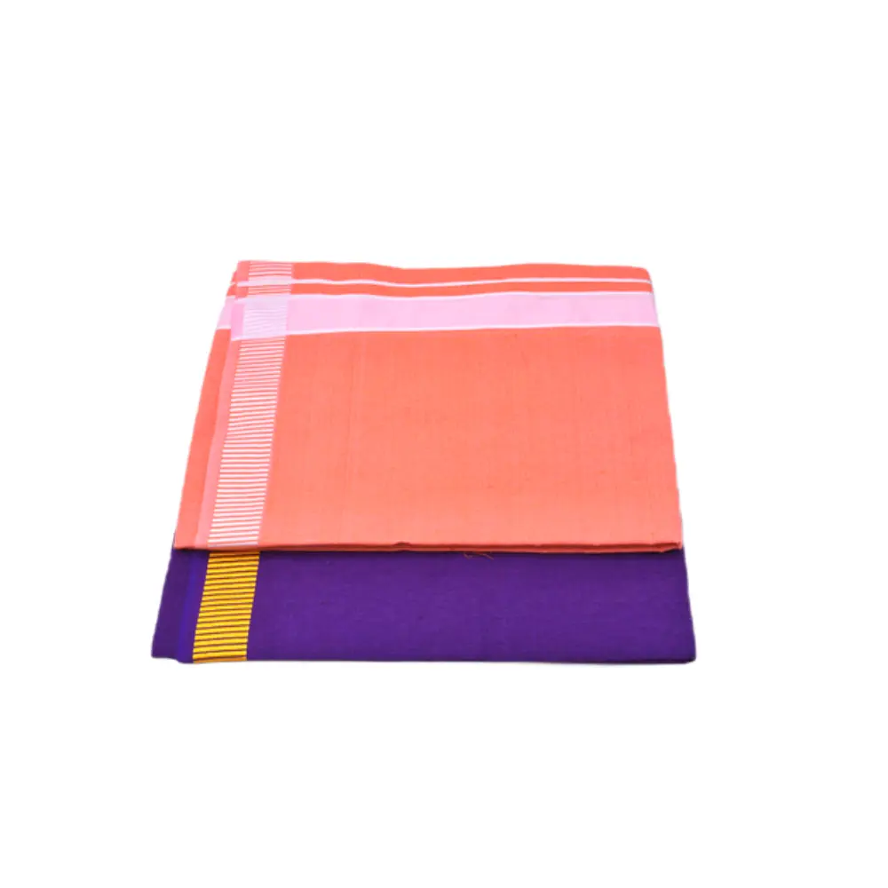 Men’s Cotton Dhoti - 100% Cotton Lungies for Men (Multicolour)