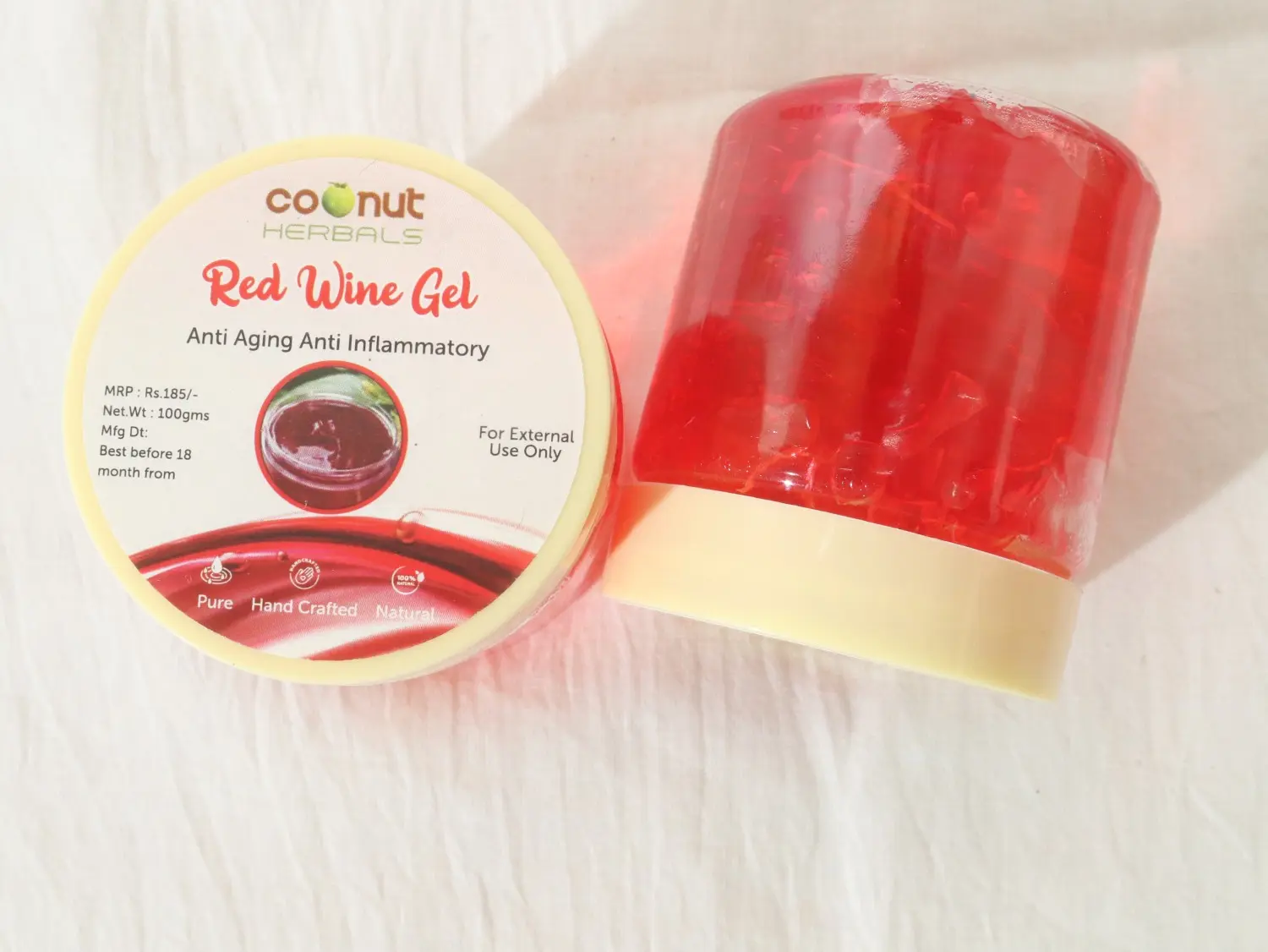 Conut Herbals Redwine Gel