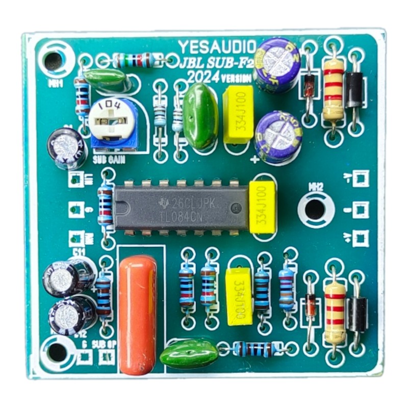 SUBWOOFER Ultra BOOM Bass Pre-Amplifier Board, All Parts Original, 24V To 35VDC Dual Supply.2024New Version