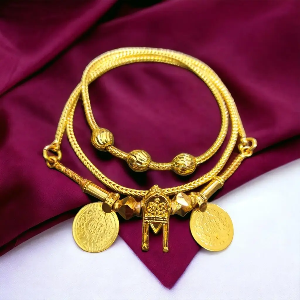 Traditional Mugappu Thali Chain 24 Inch