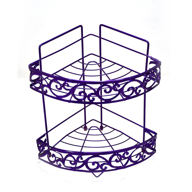 Steel Corner Rack High Quality 32Cm Rack For Home & Bathroom Use