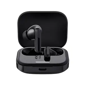 Redmi Buds 5 Fusion Black - True Wireless Earbuds with Bass Boost, 28 Hours Playback, ENC, Bluetooth 5.3, Touch Controls