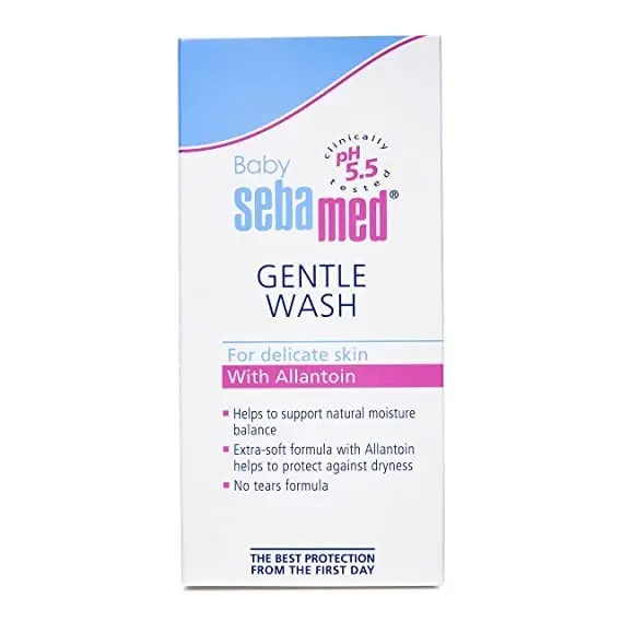 Sebamed Baby Gentle Wash 50 ml | pH 5.5 | Body Wash | Soap Free | Tear Free