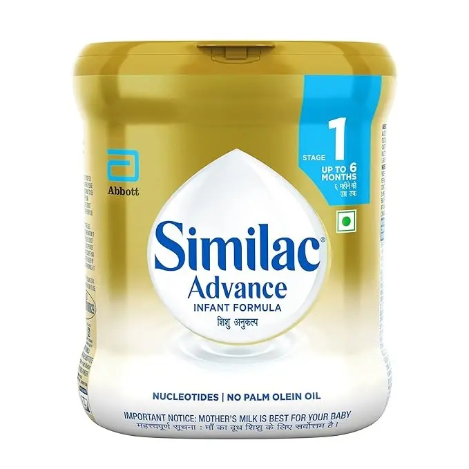 Similac Advance Stage 1 Infant Formula, up to 6 Months, 400g Box, with Immunity Building Nucleotides at TPAN level, Powder