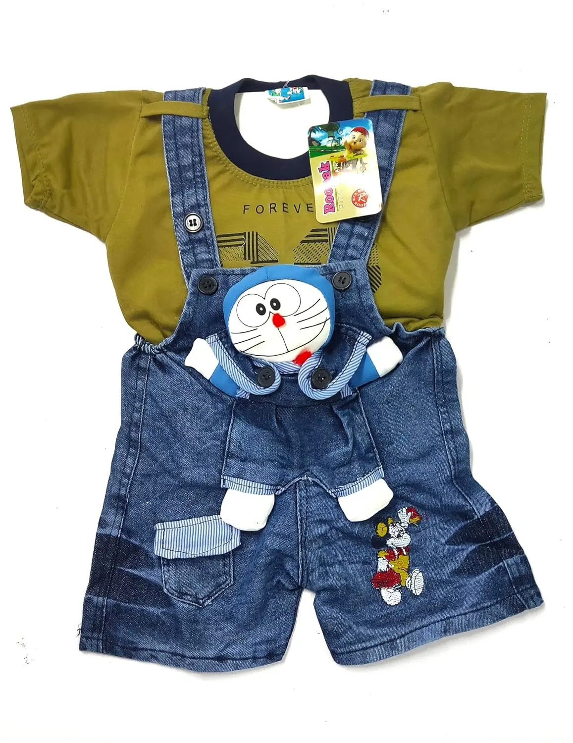 Famuzz kids baba suit dungaree set