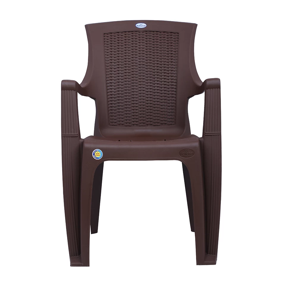 VJ-26 Brown Plastic Chair