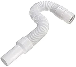 Plastic Waste Pipe for Bathroom Kitchen Sink Wash Basin Drain Water Outlet Tube Connector for Basin Down comer