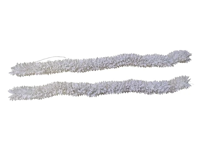 Artificial Flower Hair Accessories for Women, Wedding Hair Gajra, 60 cm, Pack of 2