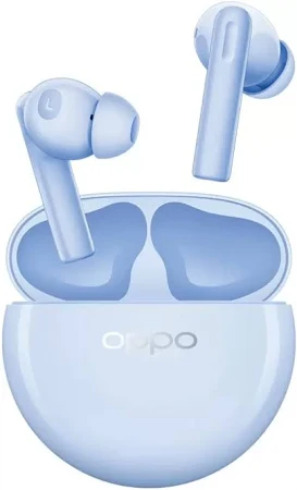 OPPO Enco Buds 2 with 28 hours Battery life & Deep Noise Cancellation Bluetooth (Lilac blue, True Wireless)