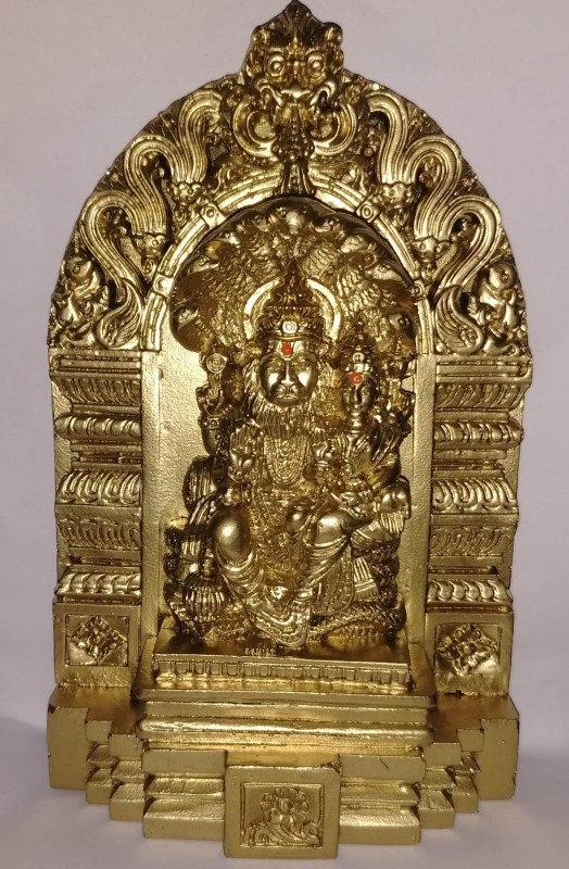 Lord Narasihma & Lakshmi/Lakshmi NARASIMHA SWAY POLYMARBLE Idol 15 CM Height
