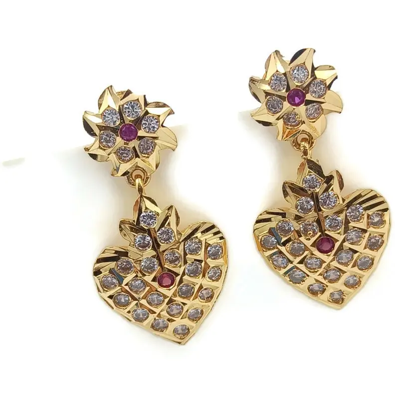 Impon earring for women (five metal )